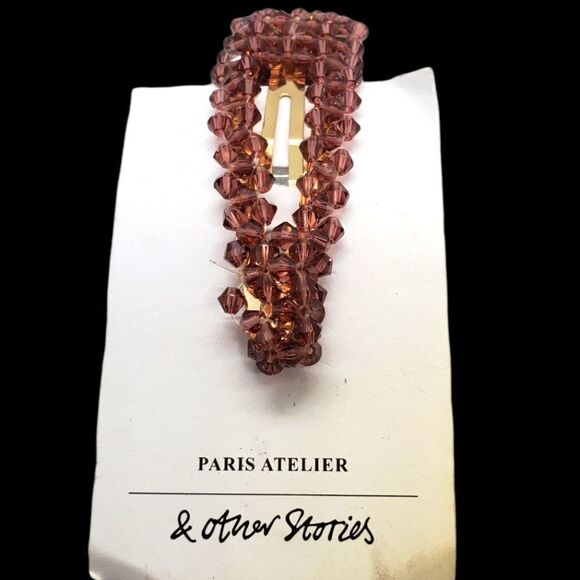 NWT Paris Atelier & Other Stories Purple Hair Clip - Picture 1 of 4